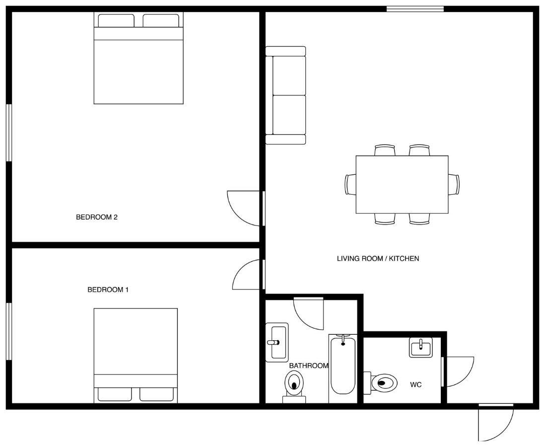Brivibas Center Apartments Riga Luaran gambar